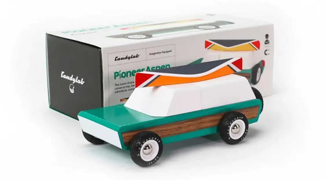 CandyLab Toys wooden cars