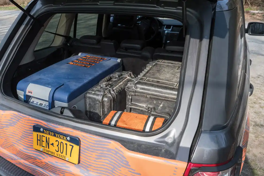 Lucky 8 Off-Road Range Rover Sport loaded rear Lucky 8 Off-Road Range Rover Sport loaded rear