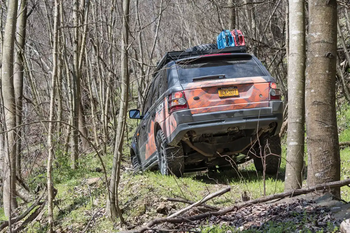 Lucky 8 Off-Road Range Rover Sport rear end Lucky 8 Off-Road Range Rover Sport rear end