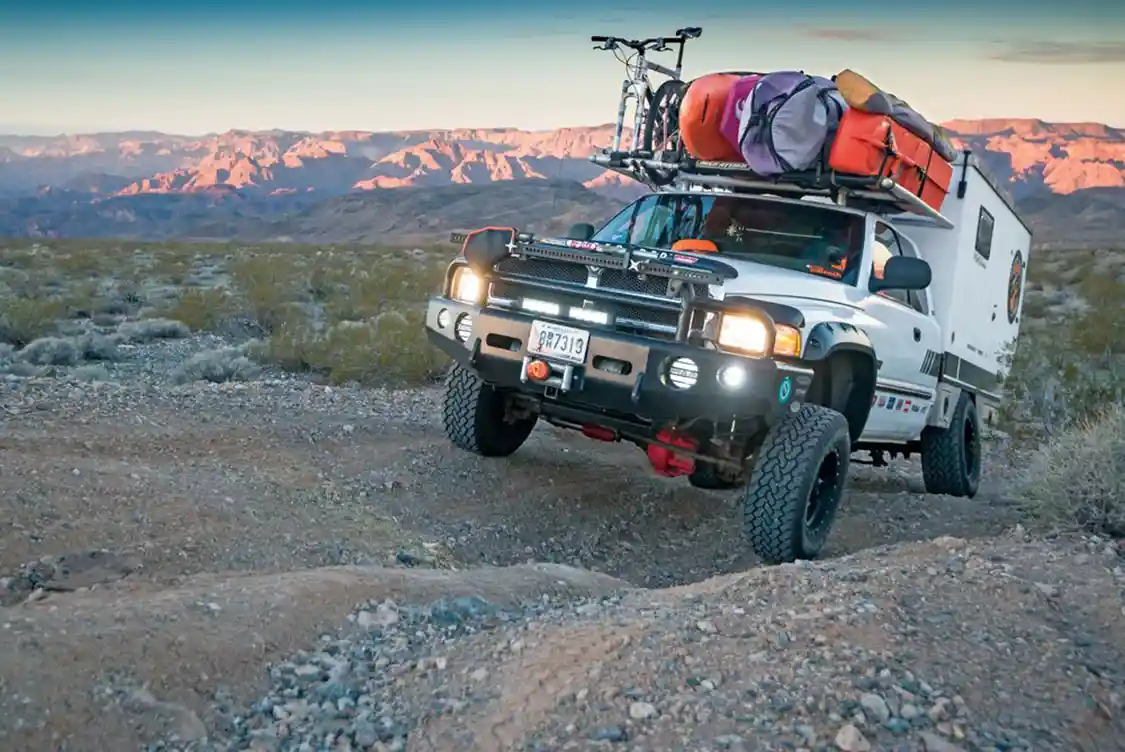 truck camper off-road