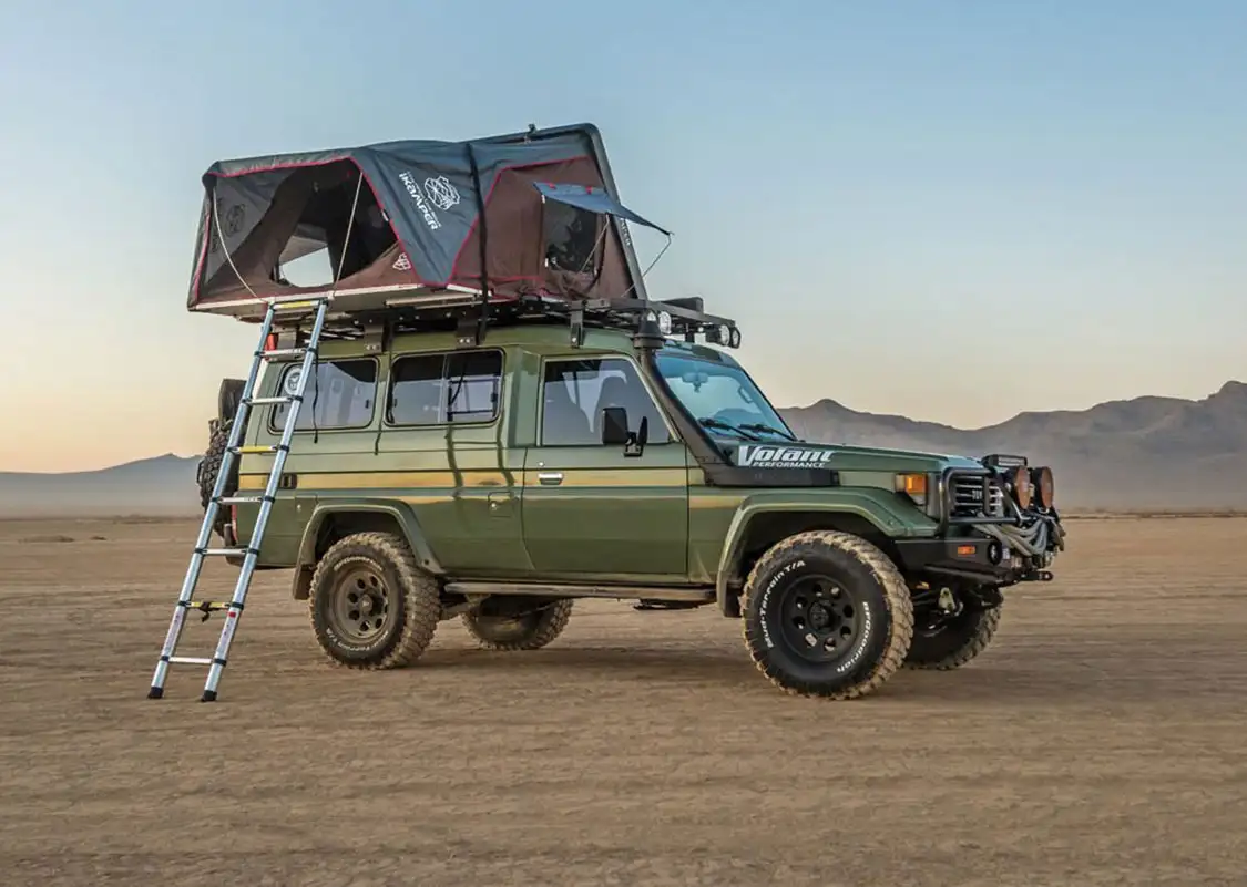 The massive iKamper Skycamp 2.0 rooftop tent