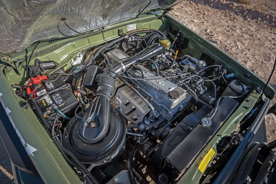 The 1FZ-F petrol 4.5L inline six-cylinder