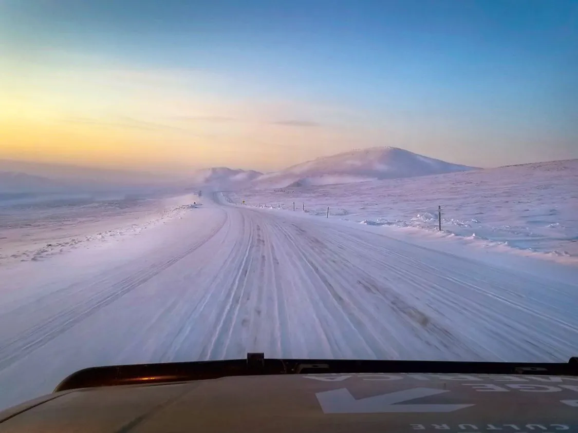 Beauty of an Arctic sunrise Beauty of an Arctic sunrise