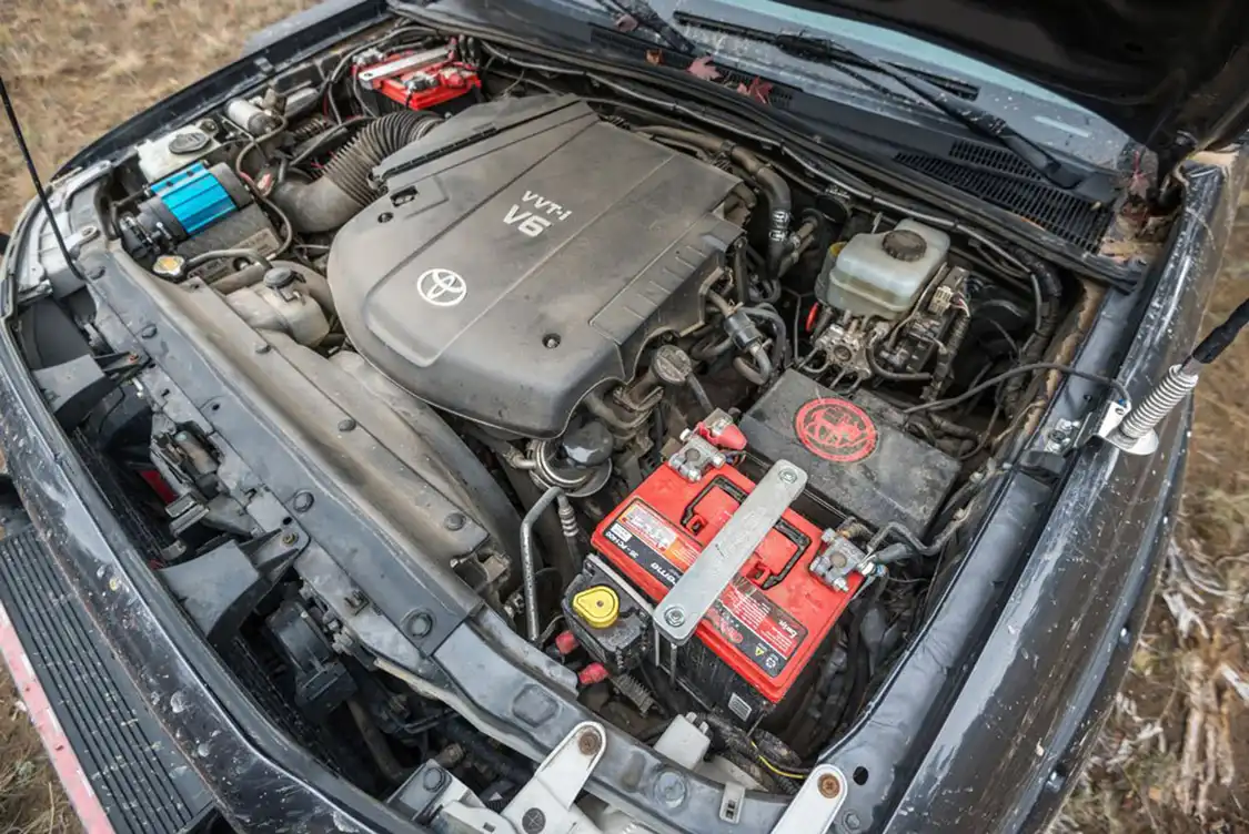 A tidy engine bay