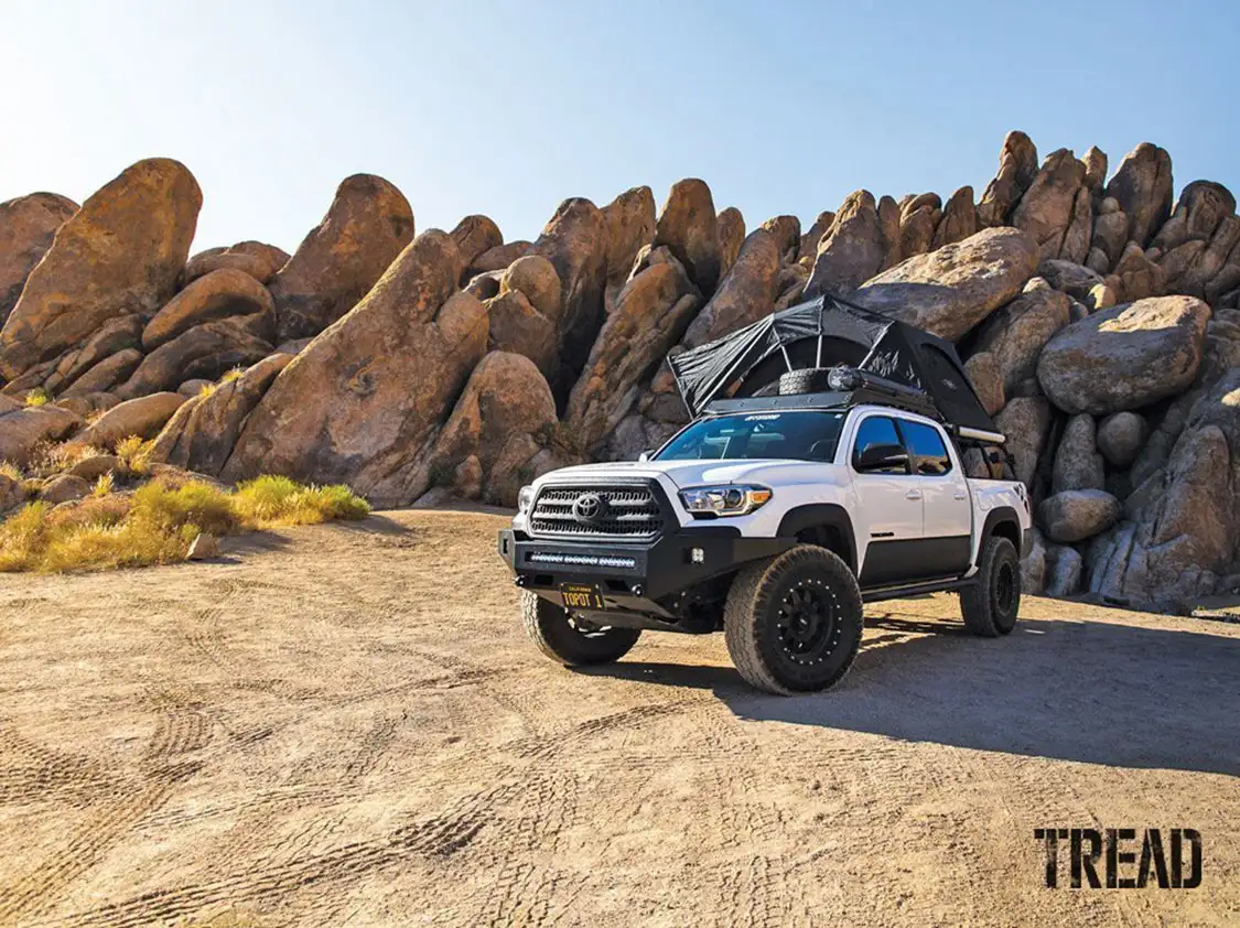 Topo Terra offers a variety of vehicles, including this Toyota Tacoma