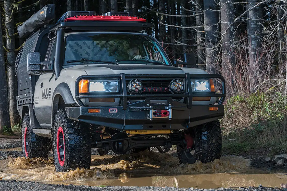 The 37-inch tires