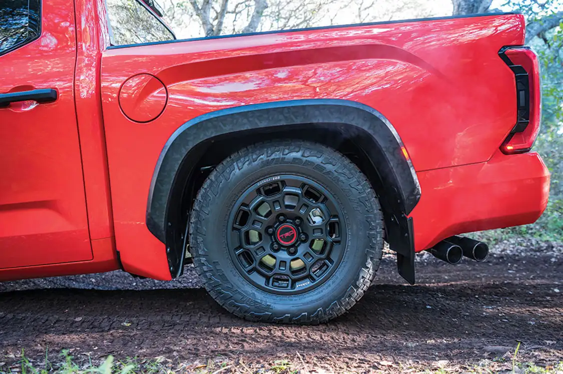The 33-inch Falken Wildpeak AT tires