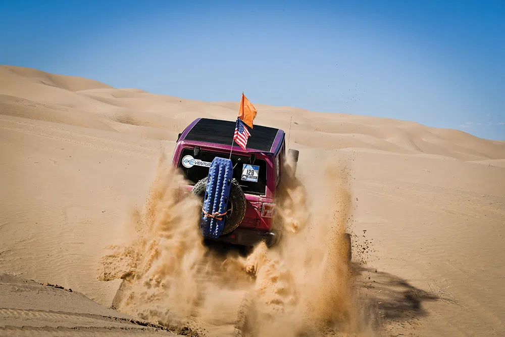 Nena Barlow has competed in the Rebelle Rally