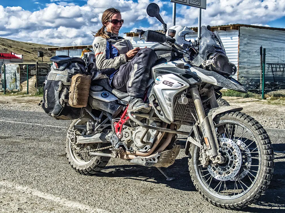 Heather on the F800