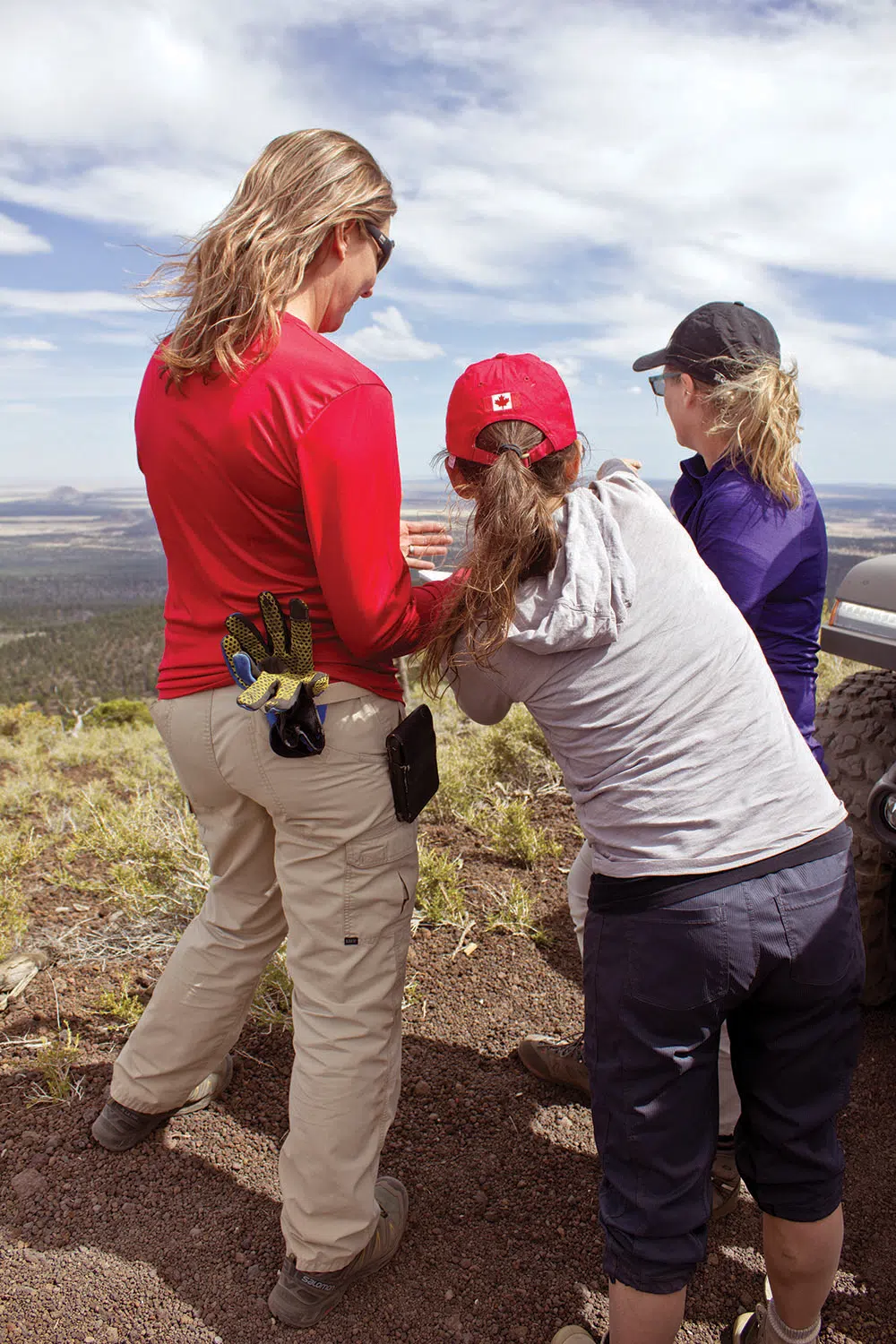 Nena Barlow hosts a wide variety of off-road and navigational training