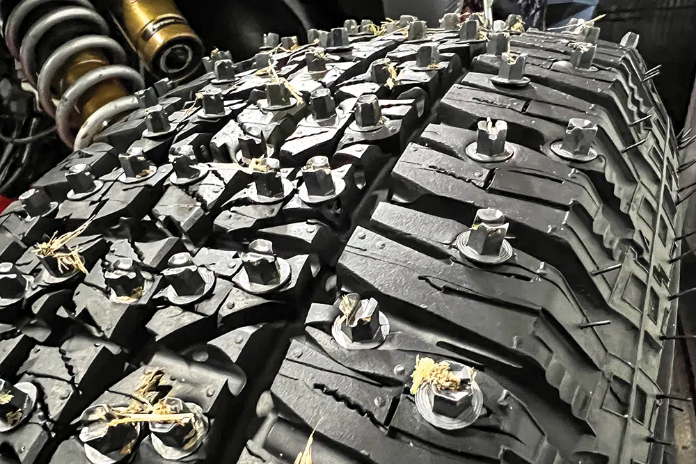 Studded UTV tires