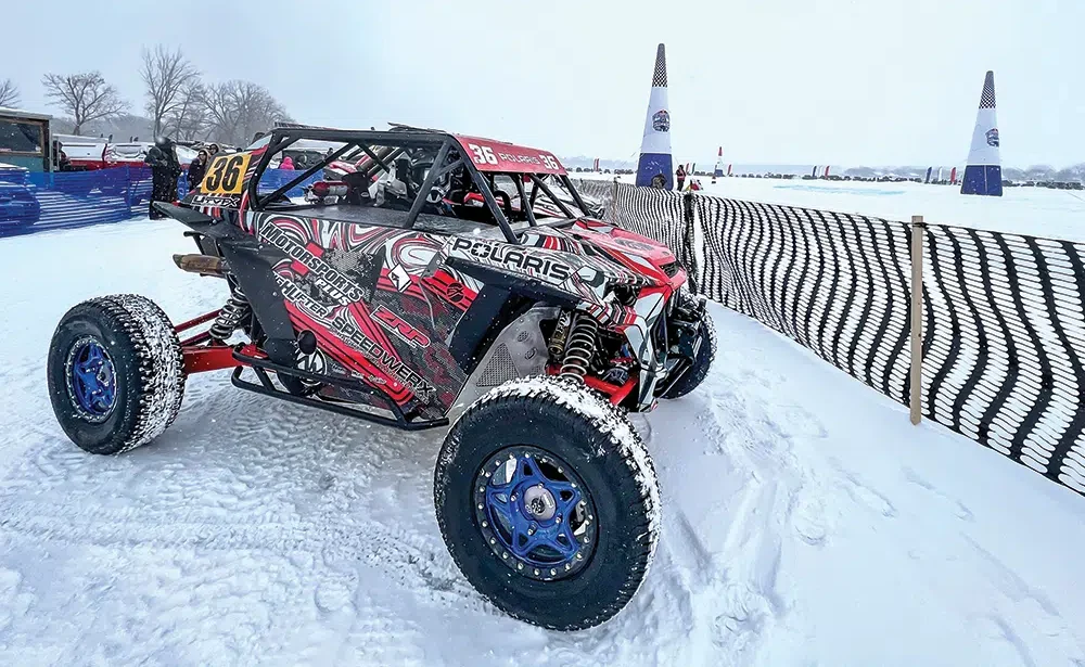 Polaris RZR UTV built for racing