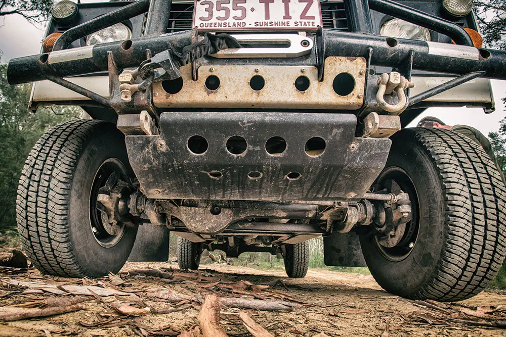 A clean bumper provides great entry angles