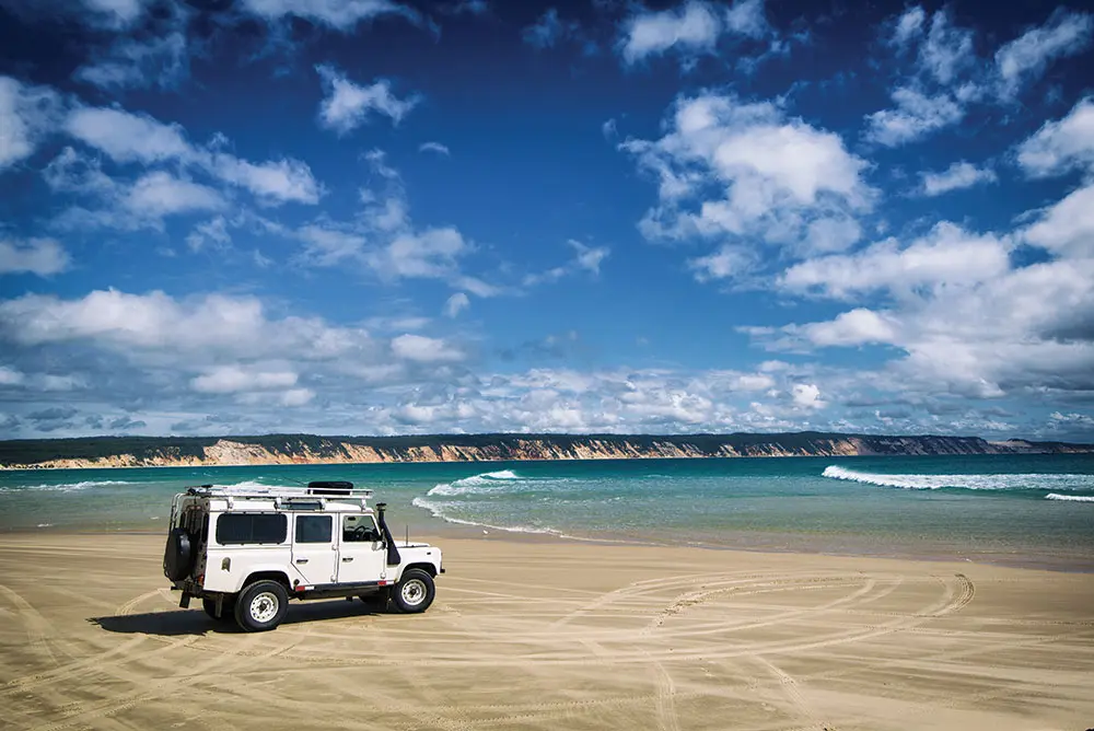 A remote off-road tack along the Sea of Cortez in Southern Baja