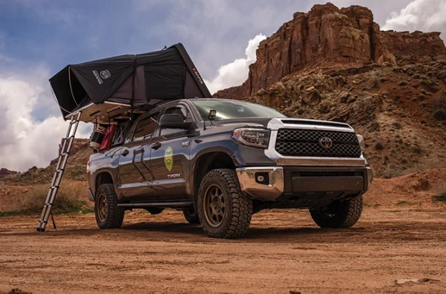 Overlanding in a Toyota Tundra SR5 TRD Off-Road