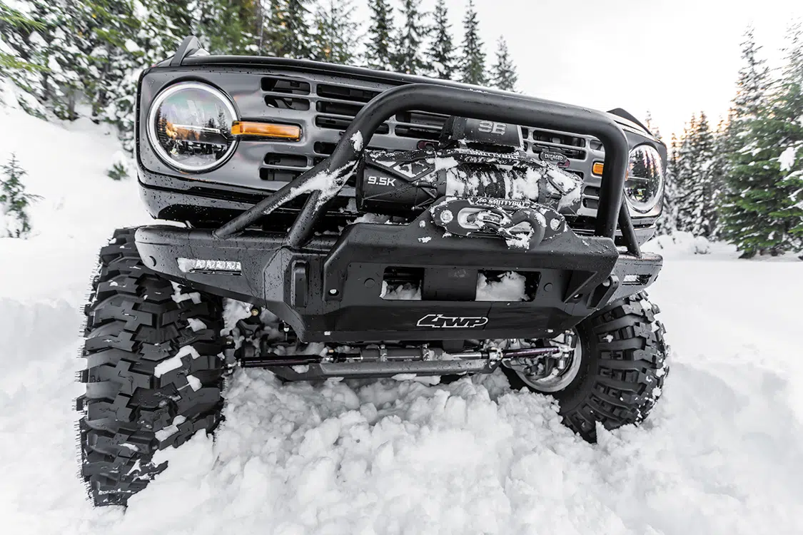 Front of 2021 Ford Bronco