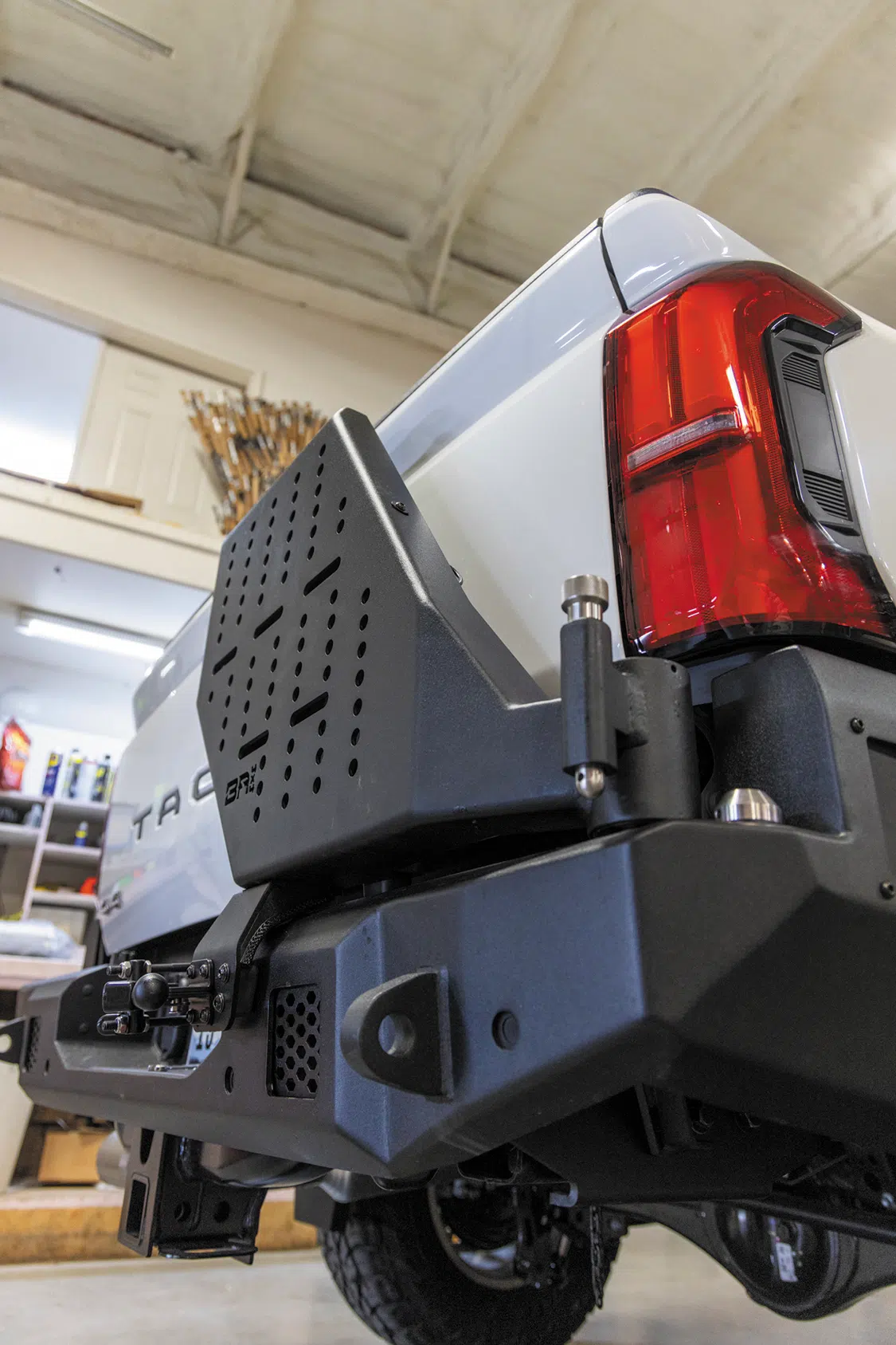 One side of rear bumper